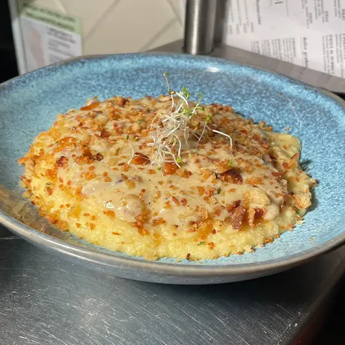 Polenta Alla Carbonara